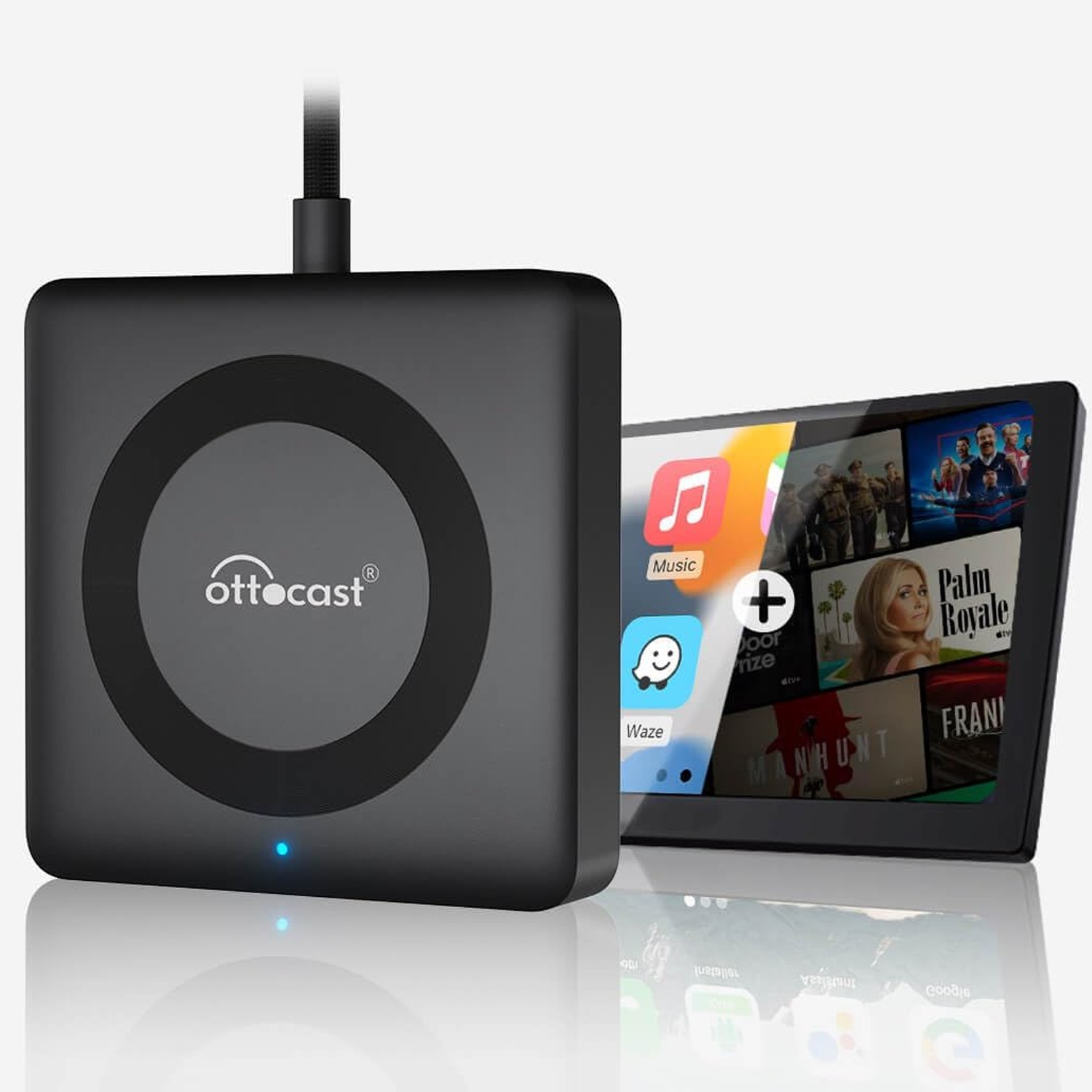 OTTOCAST Car TV Mate Pro HDMI Convertor Fire TV Stick Wireless Carplay Adapter