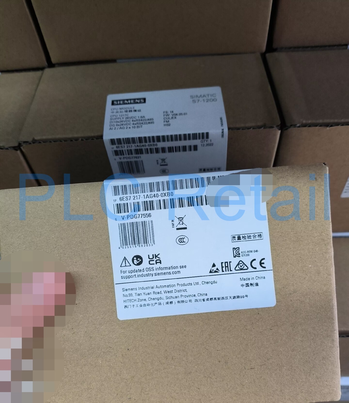 1PC NEW Siemens CPU module 6ES7217-1AG40-0XB0 Fast delivery DHL FEDEX