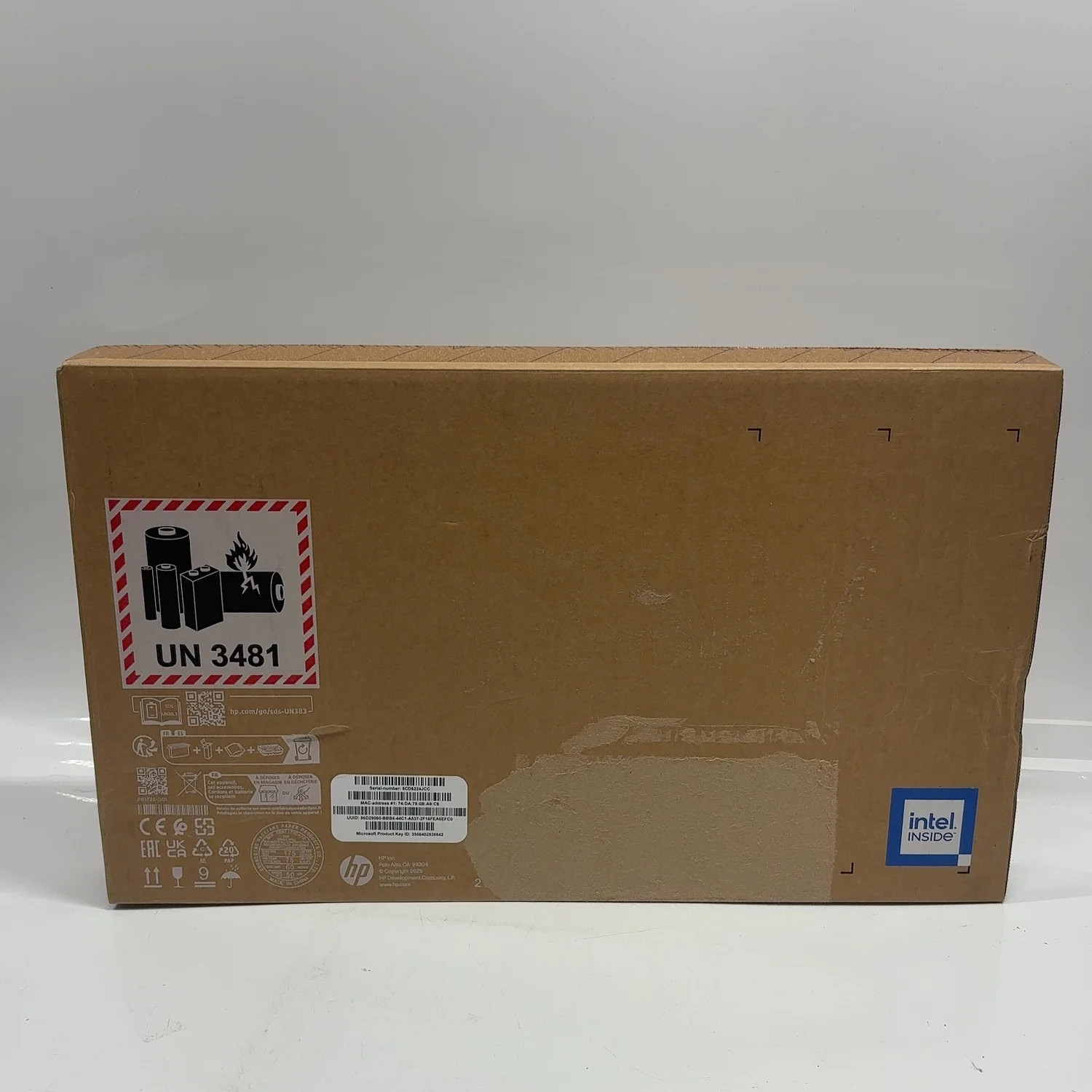 New HP ProBook DG5J4UT#ABA 16" Intel Core Ultra 5 325 4.5GHz 16GB RAM 512GB SSD