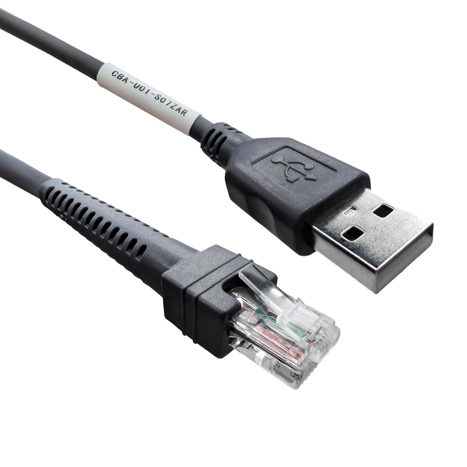 Zebra USB Client Communication Cable USB Cable 78.7 in (2 M) Black. Genuine or