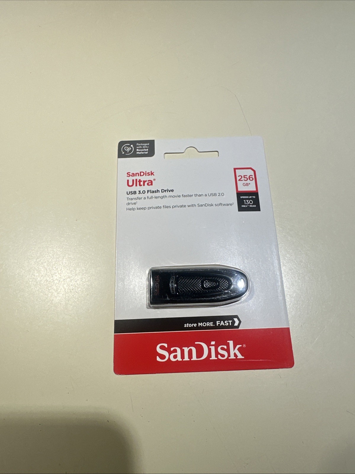 New SanDisk USB 3.0 Flash Drive USB Flash Drive  SDCZ48-256G-AW46
