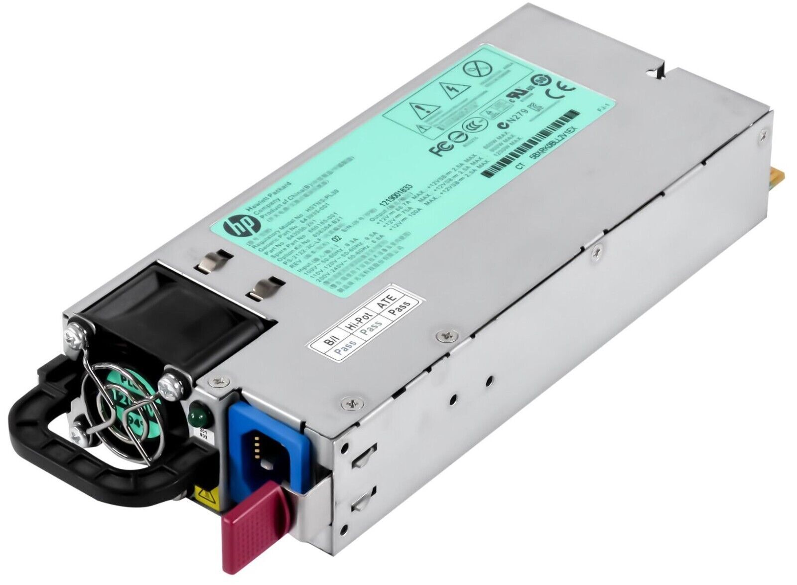 For HP DL580 Gen8 1200W HSTNS-PL30 Power Supply 660185-001 643933-001 656364-B21