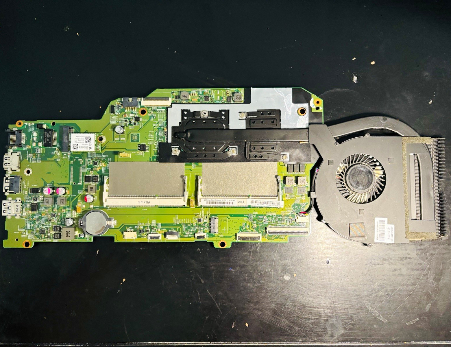 LF15_MB Laptop Motherboard 13286-1 DDR3 2 Slots Intel BGA HDMI RJ-45 USB