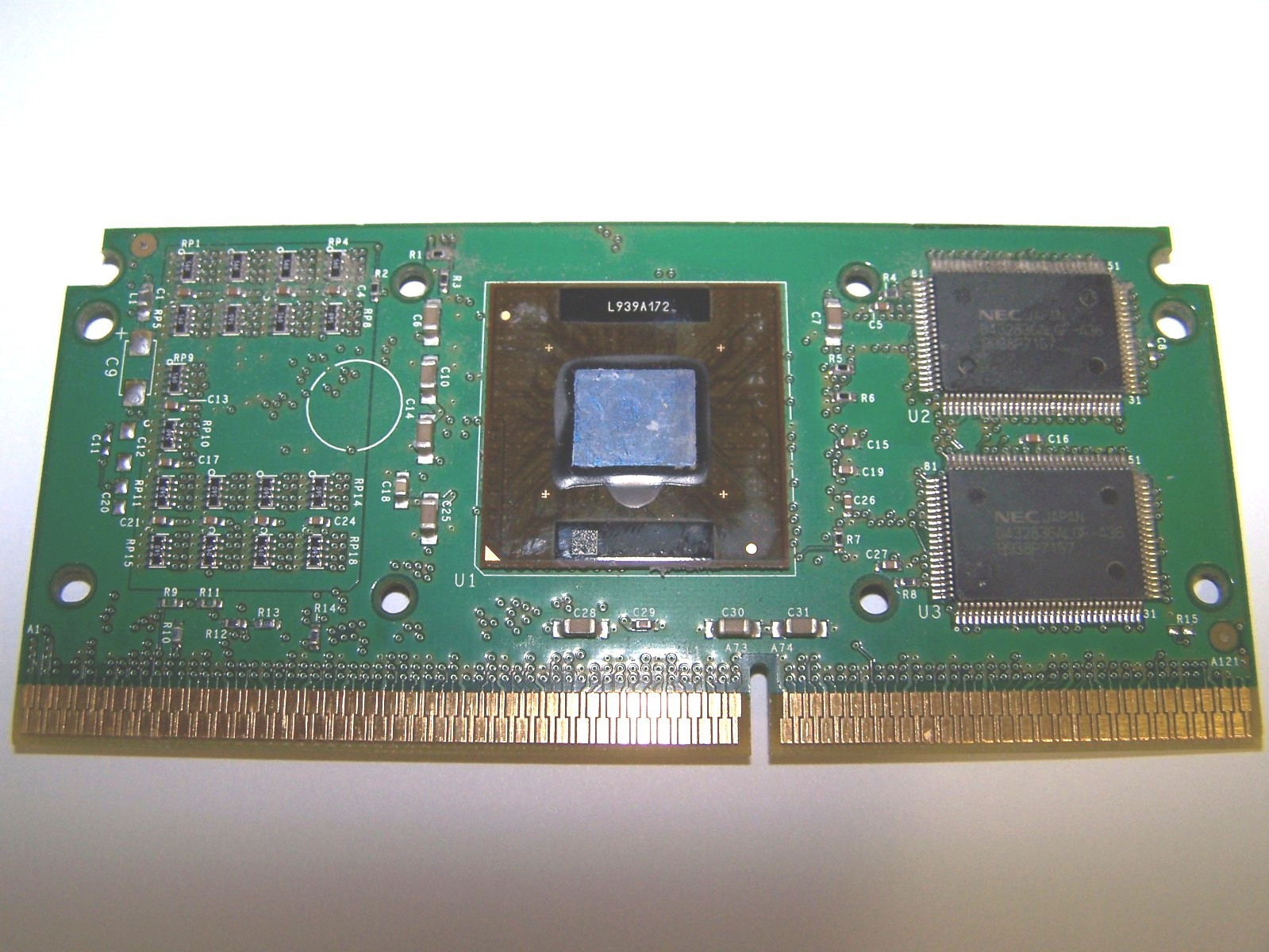 USED WORKING PULL INTEL Pentium III 500 mHz SERVER Processor PB 731069-001