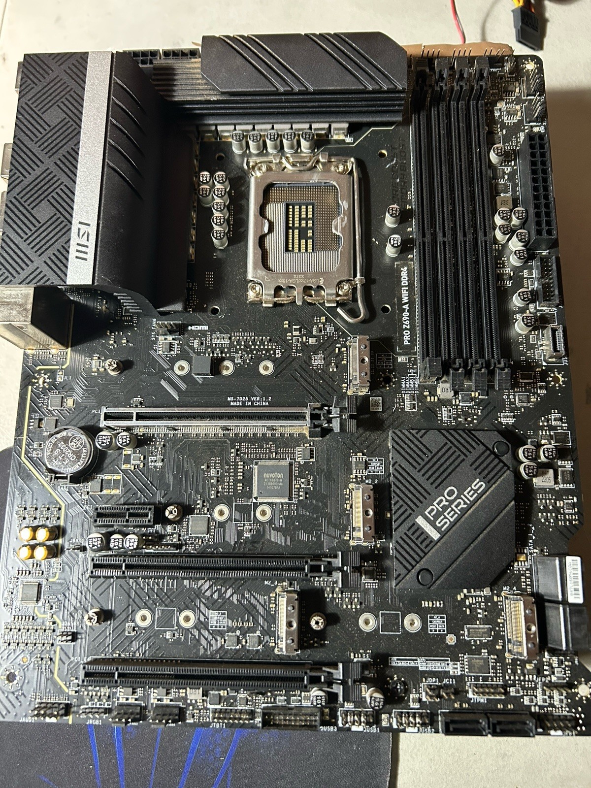 MSI PRO Z690-A WiFi, LGA 1700, Intel Motherboard