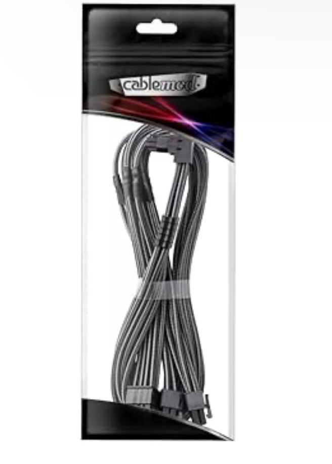 CableMod RT-Series Pro ModMesh Sleeved 12V-2x6 12VHPWR 90°