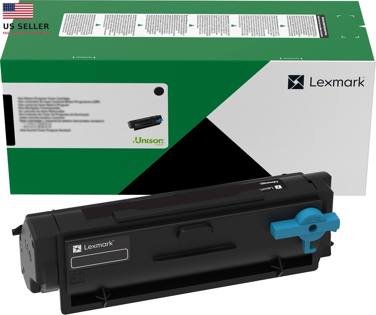 Lexmark 55B1000 Return Program Toner, 3,000 Page-Yield, Black