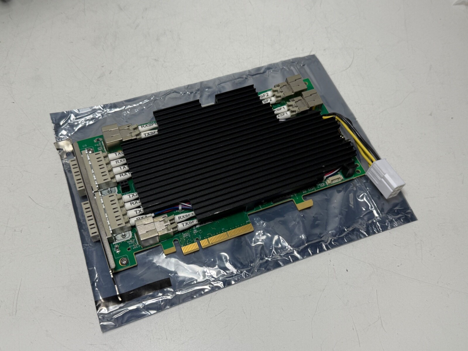 Riverbed Four-Port 10-GbE Fiber SR PCIe Adapter  410-00191-01 Rev 2.3