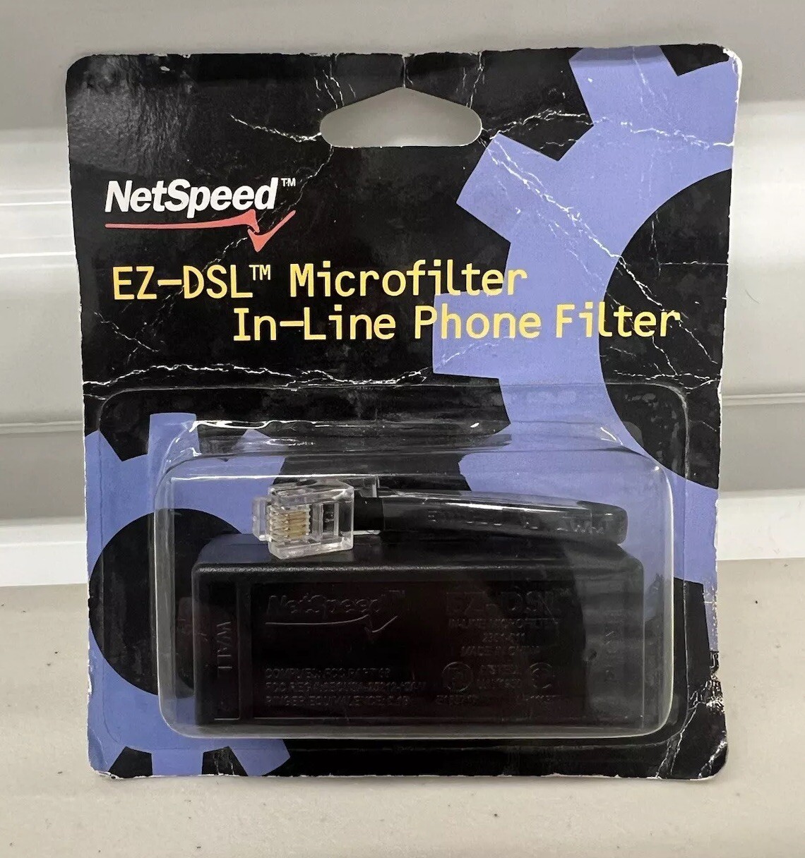 Netspeed EZ- DSL Microfilter In-Line Phone Filter New Sealed 1998 