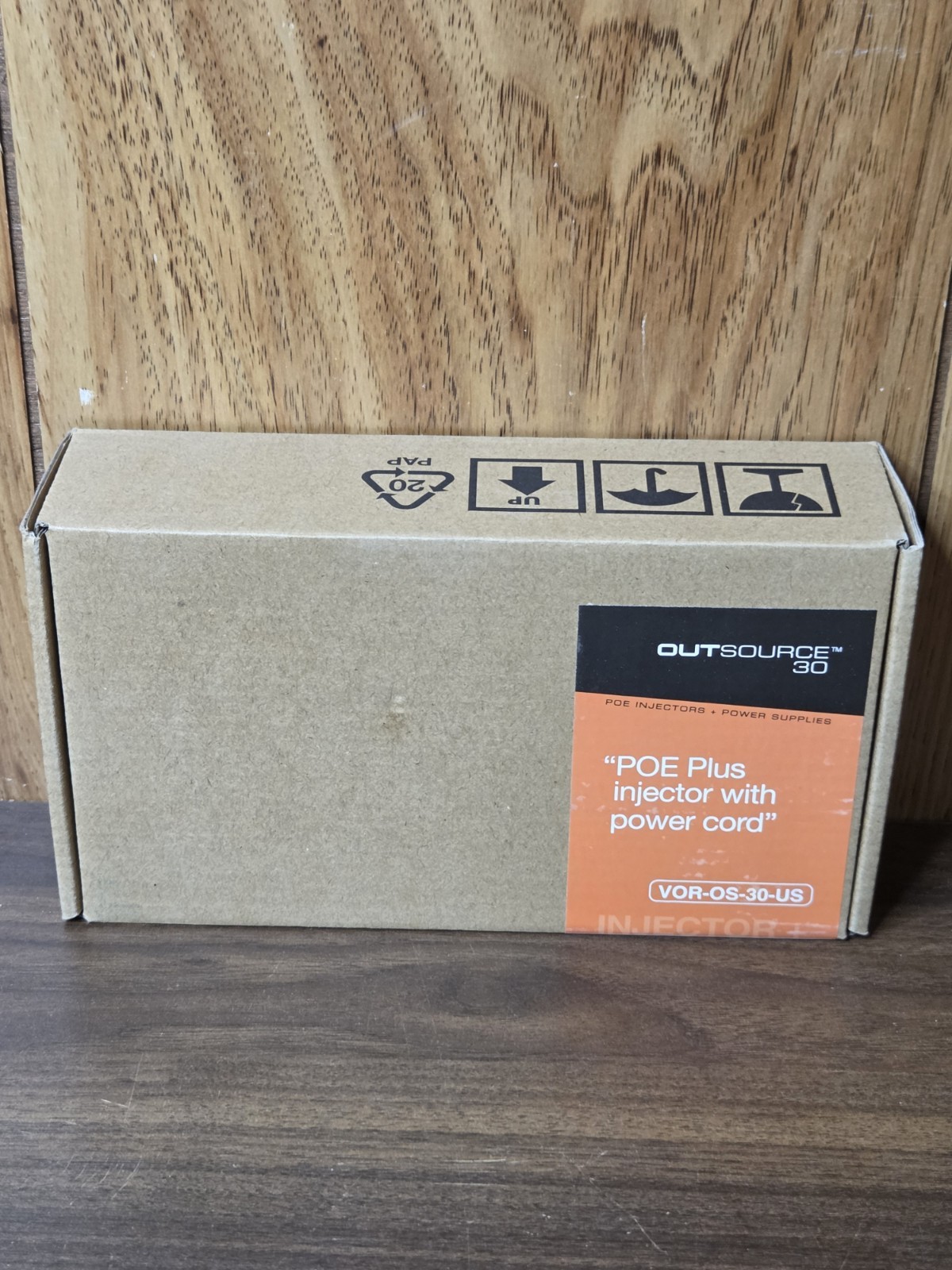 Veracity Usa VOR-OS-30-US Outsource 30 802.3at Gigabit Poe Injector 30w Output