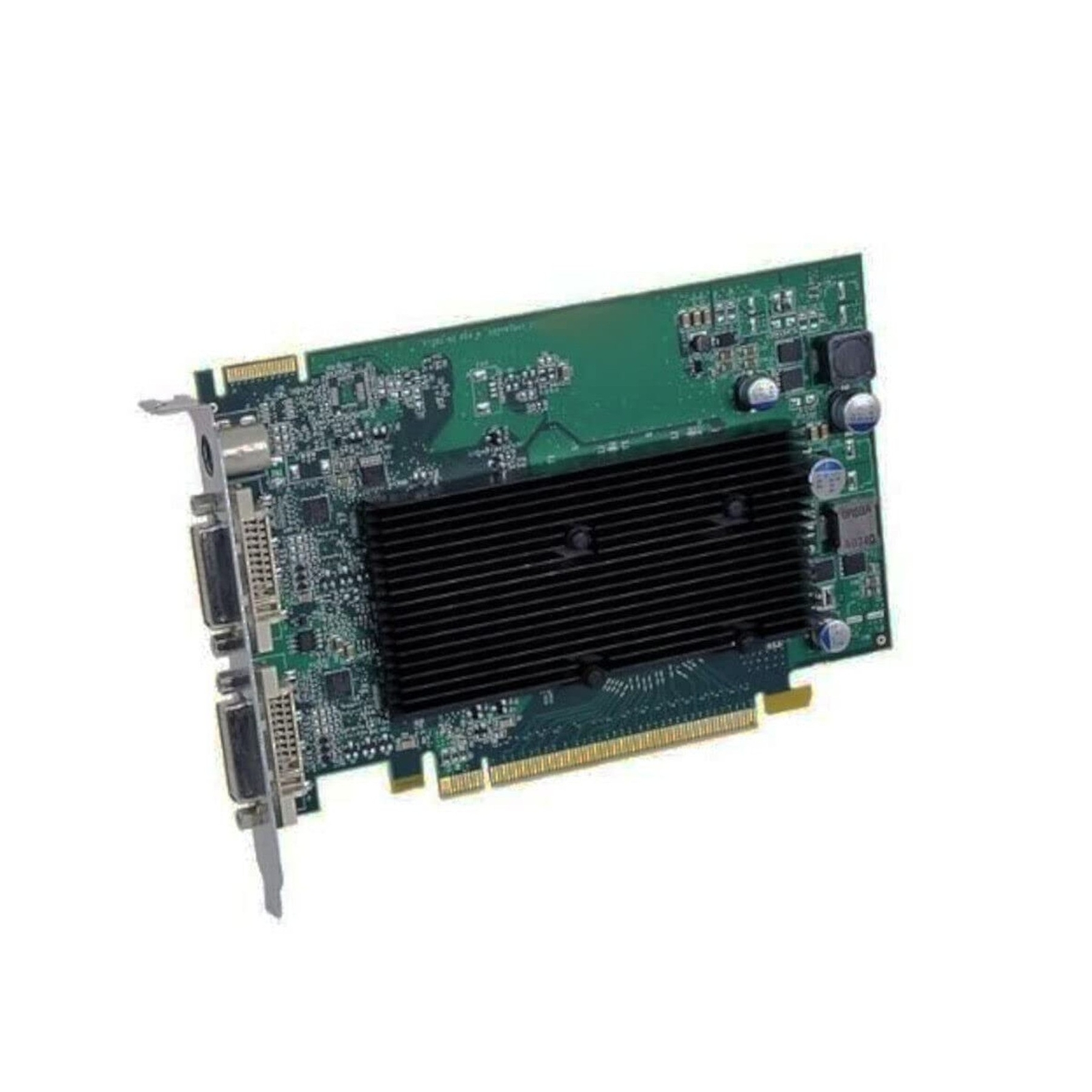 The Matrox M9120 Pcie X16 Dualhead Graphics Card Offers 512MB of Memory and A...