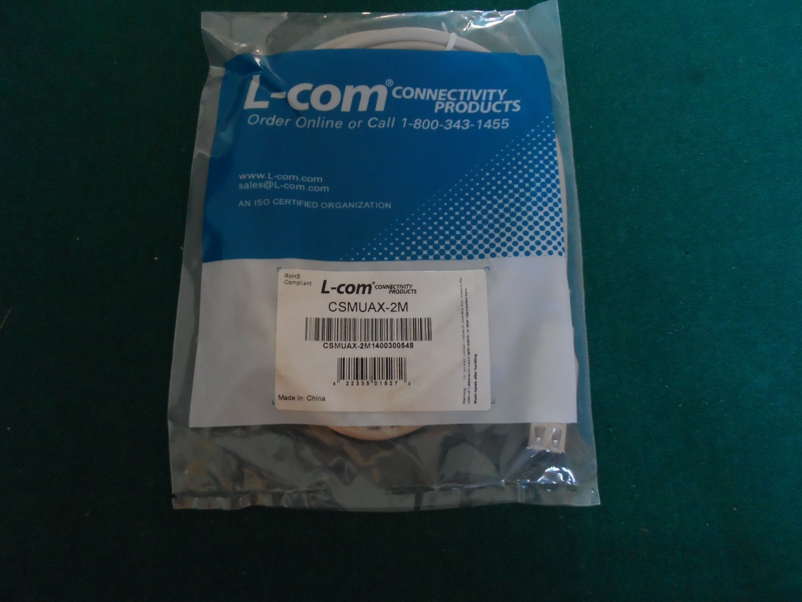 L COM csmuax-2m cable usb type A m/f ext 2 m