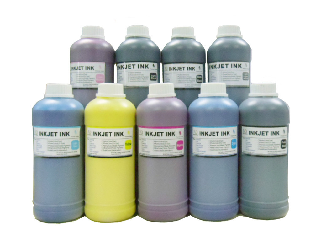 9x500ml ND® Pigment Refill Inks for 96 T096 R2880 refillable Cartridge & CISS