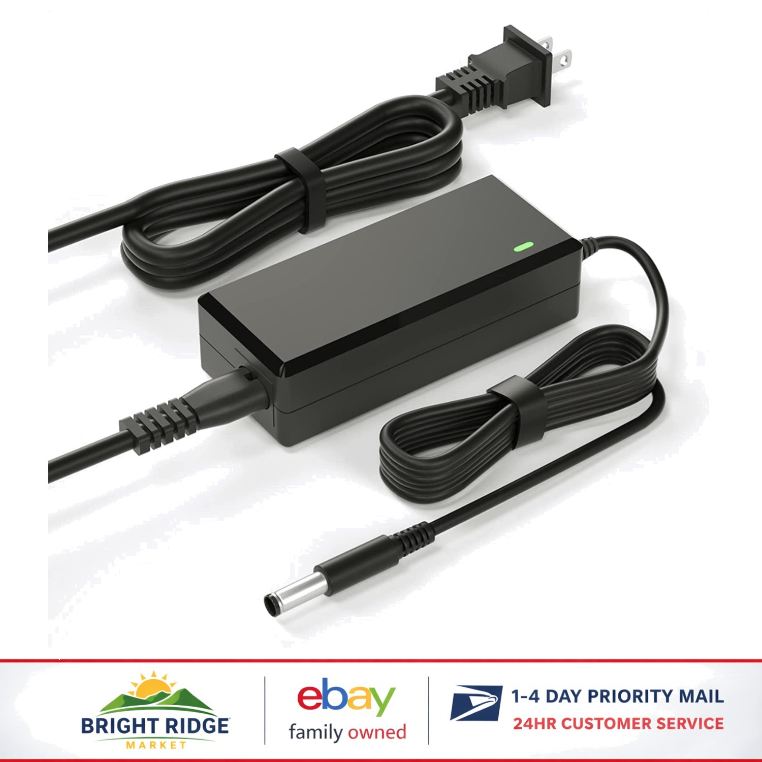 Replacement Power Cord for Wireless Bluetooth Label Printer & Thermal Printers