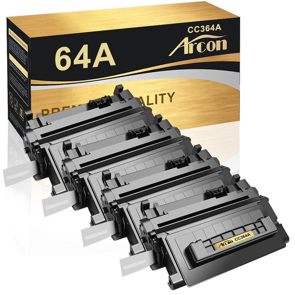 4PK CC364A 64A Non-OEM High Yield Toner For HP LaserJet P4014n P4015tn P4015x