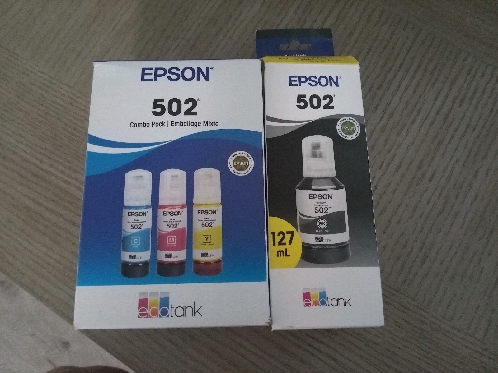 Epson 502 Ink Bottles Bundle Brand New In Boxes