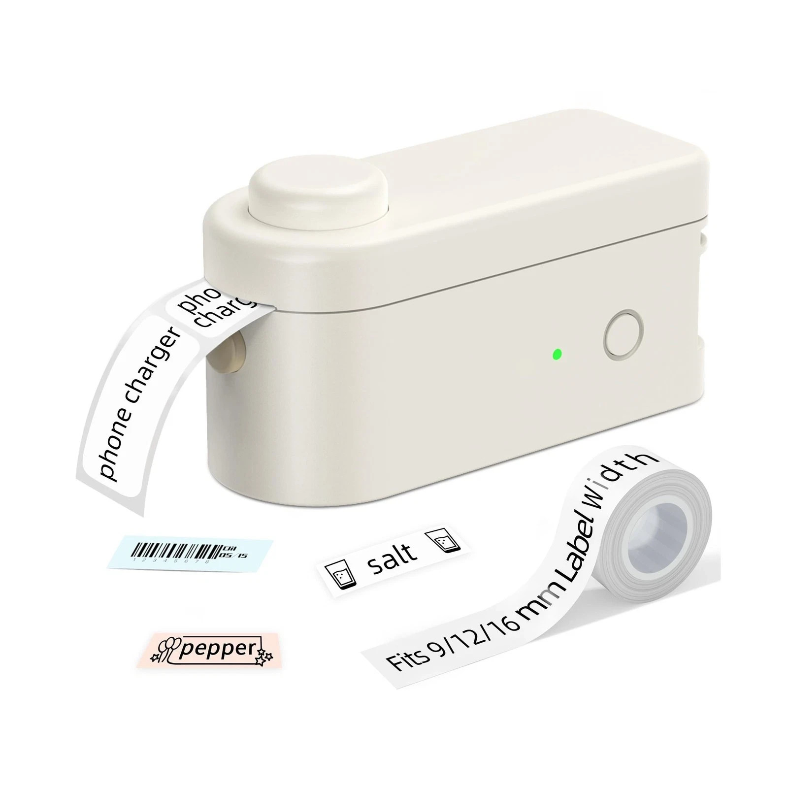 Makeid L1 Label Maker Machine with Tape - Portable & Rechargeable Label Maker...