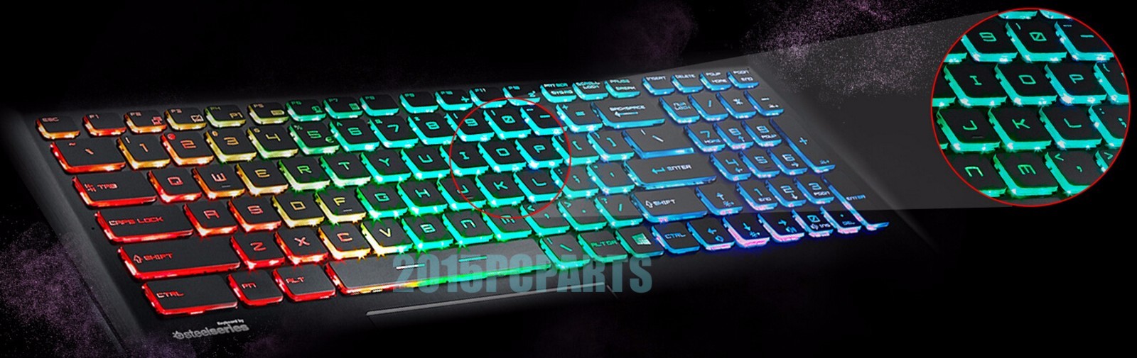 New MSI WE62 WE63 WE65 WE72 WE73 WS63VR WT72 WT73VR Colorful Backlit Keyboard US