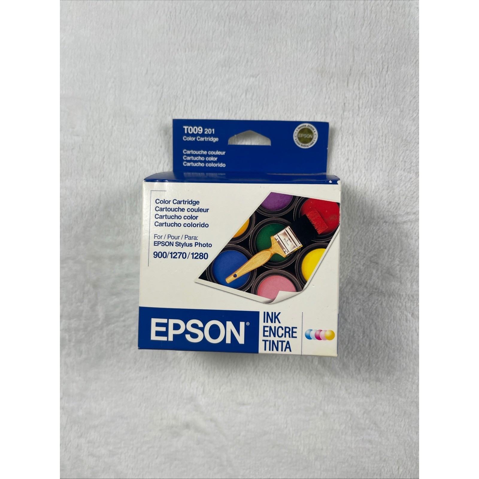 Epson T009201 Color Ink Cartridge Stylus Photo 900 1270 1280 Best by 2/2008 NEW
