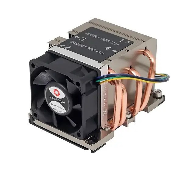 Dynatron B13 2U Active Server CPU Cooler Intel LGA 3647 Square ILM 205W TDP 60mm