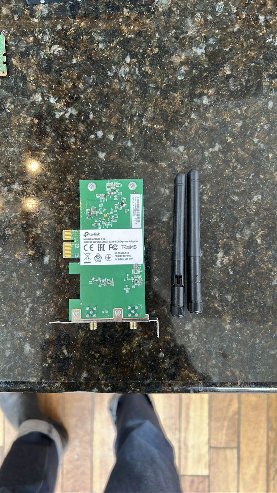 TP-Link Archer T4E AC1200 Dual Band Wireless Card