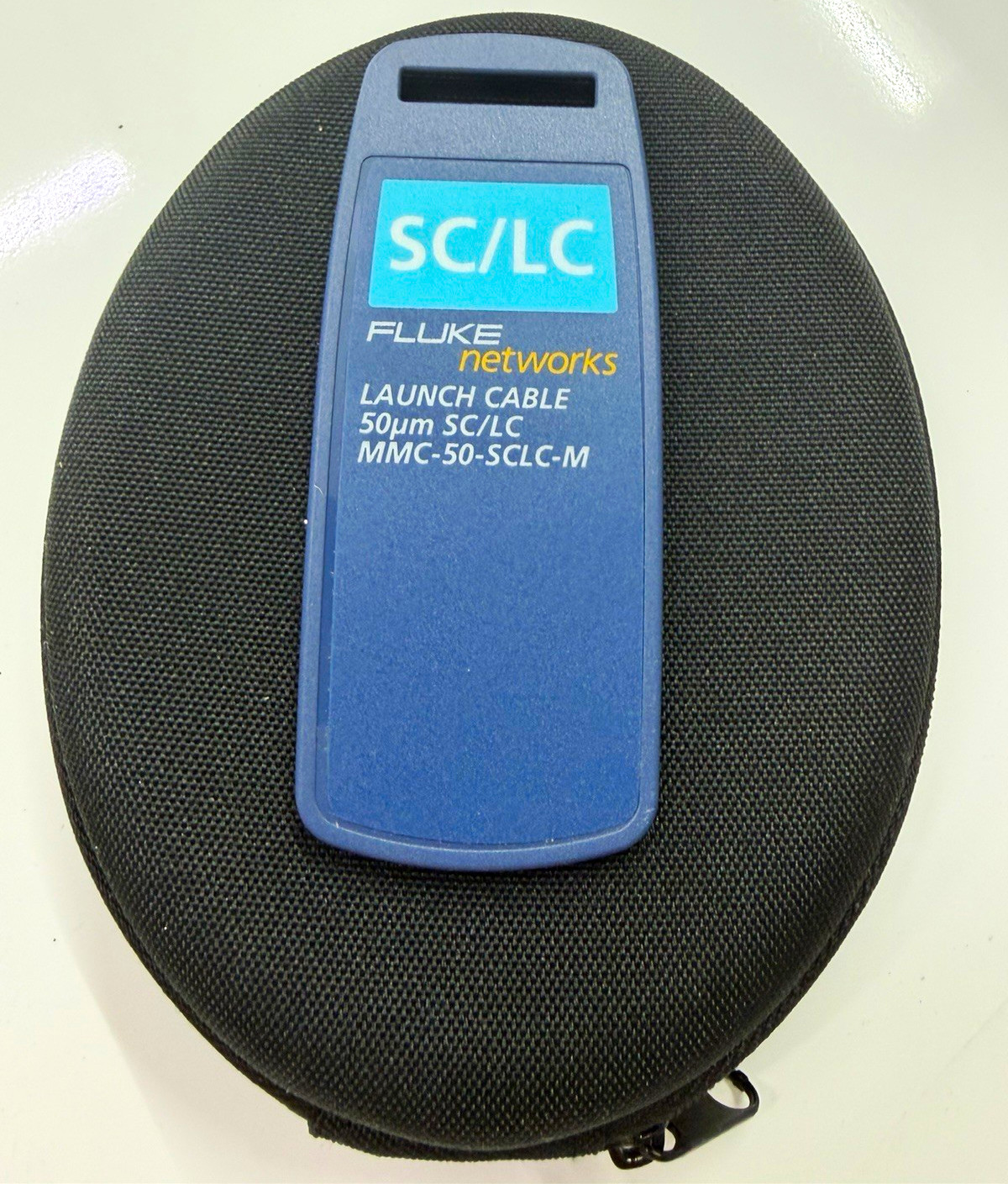 Fluke Networks MMC-50-SCLC-M SC-LC Multi-Mode 50µm Blue Launch Cable