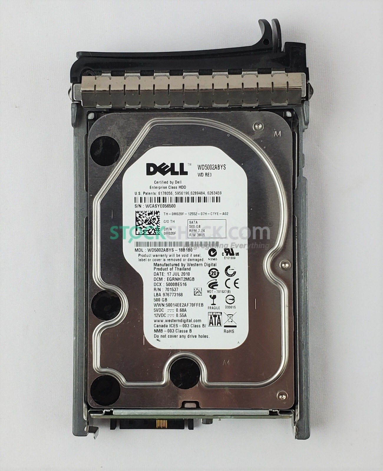 Dell WD5002ABYS-18B1B0 Hard Drive