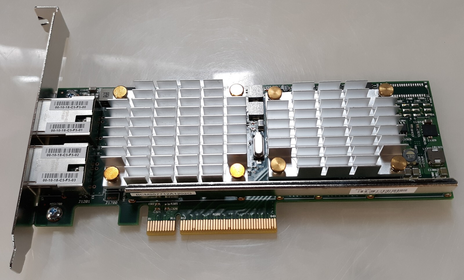 Cisco UCSC-PCIE-BTG V01 2-Port 10GBase Network Adapter 74-10608-01