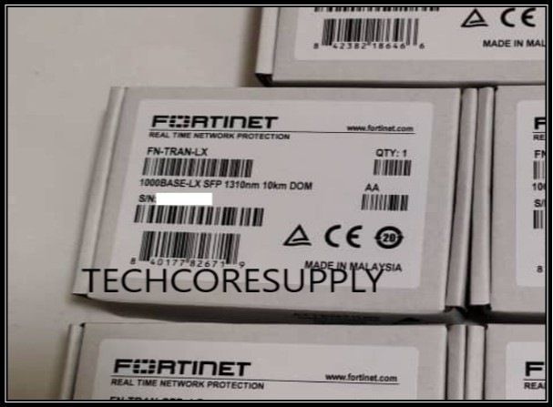 Fortinet FN-TRAN-LX 1G SFP 1000BASE-LX Optical Transceiver – 10km SMF