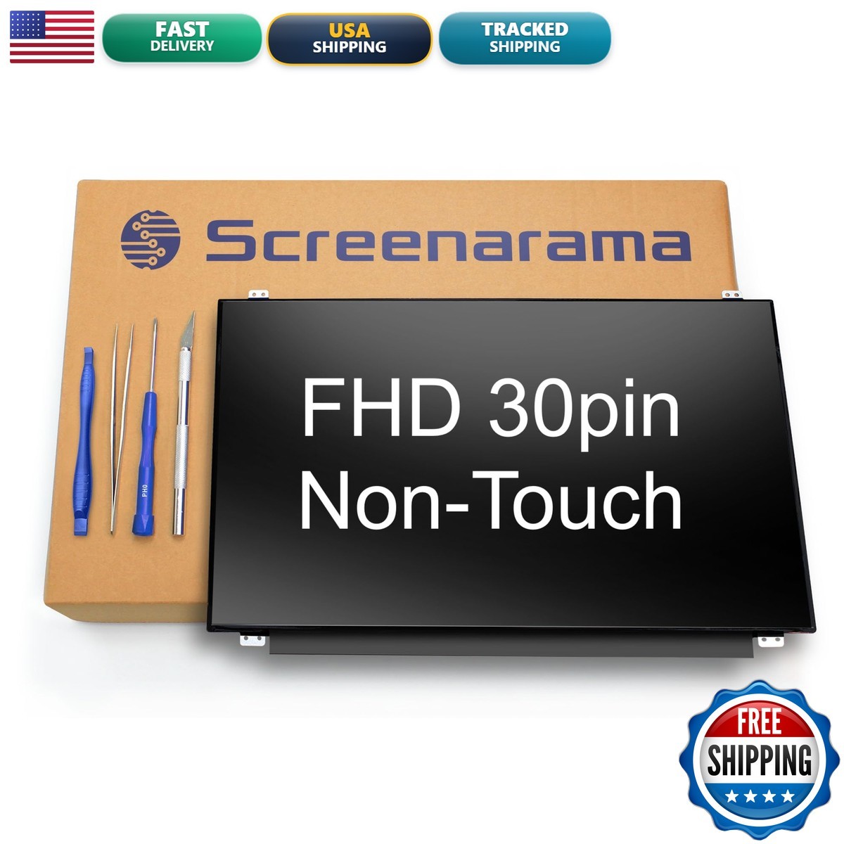 SCREENARAMA Screen Replacement for NV156FHM-N42