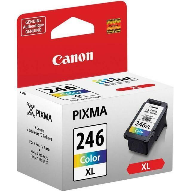 Canon (CL-246XL) Inkjet Color Ink Cartridge LOT OF 3