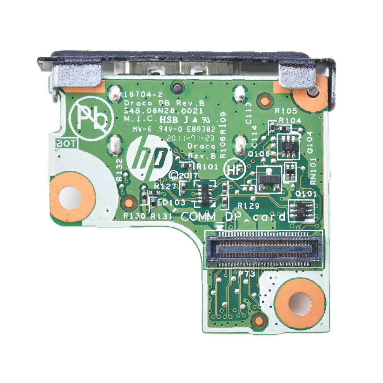 Genuine HP DisplayPort Flex IO Card Motherboard Expansion End DP Port Card
