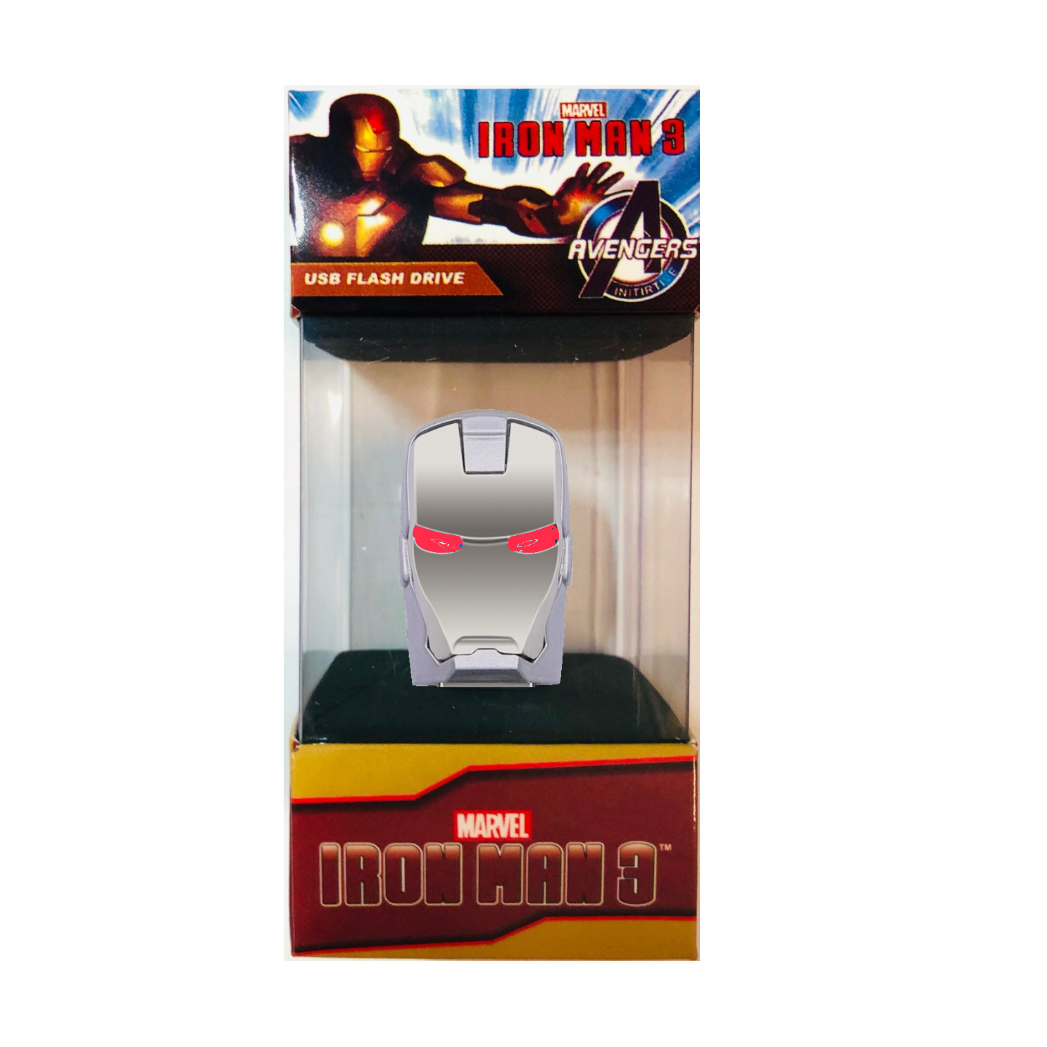 Iron Man Starboost Armor USB Flash Drive Stick Silver Flash Drive Stick Mark Tony Stark 