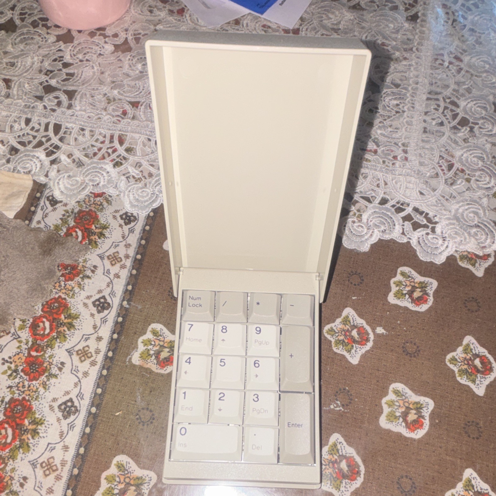 IBM TC1 Model M3 Wired Numeric Keypad Beige Portable QWERTY MPN 1396199