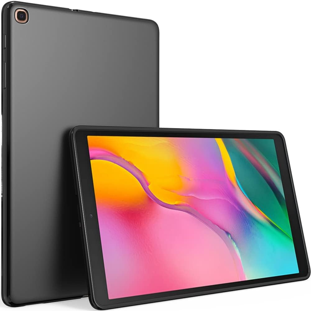 Case for Galaxy Tab a 10.1 2019 Case, Slim Design Matte TPU Rubber Soft Skin