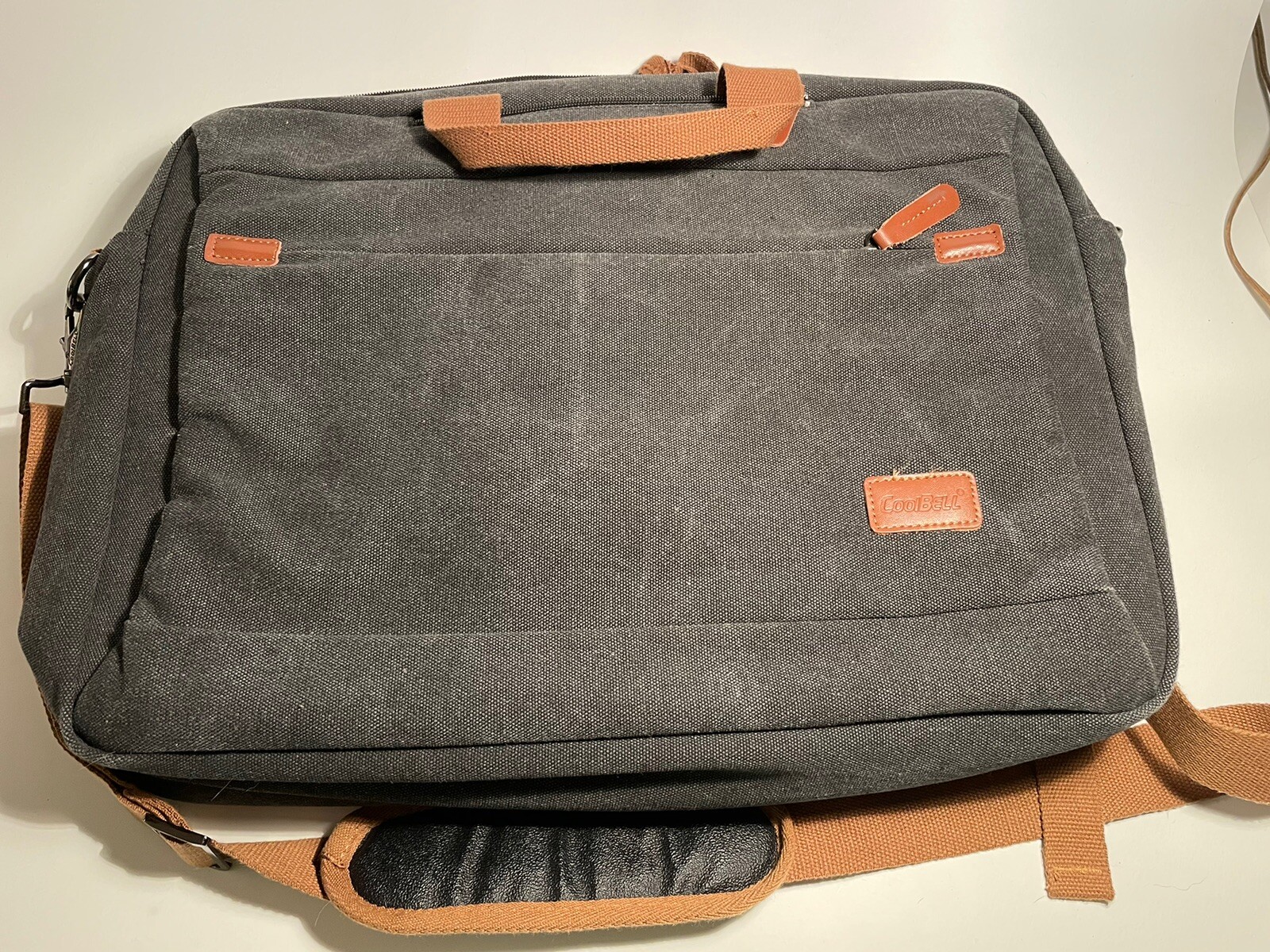 Convertible Laptop Bag Backpack /Messenger /Briefcase CoolBell Padded Interior