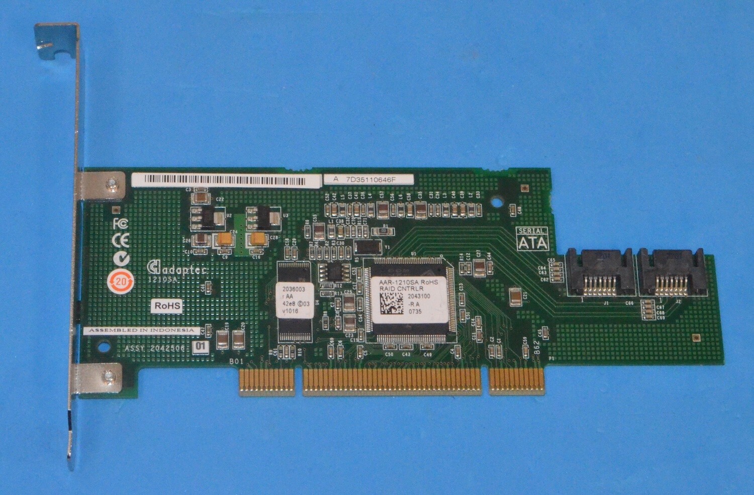*Vintage* Adaptec Serial ATA RAID Controller Card *Used* AAR-1210SA
