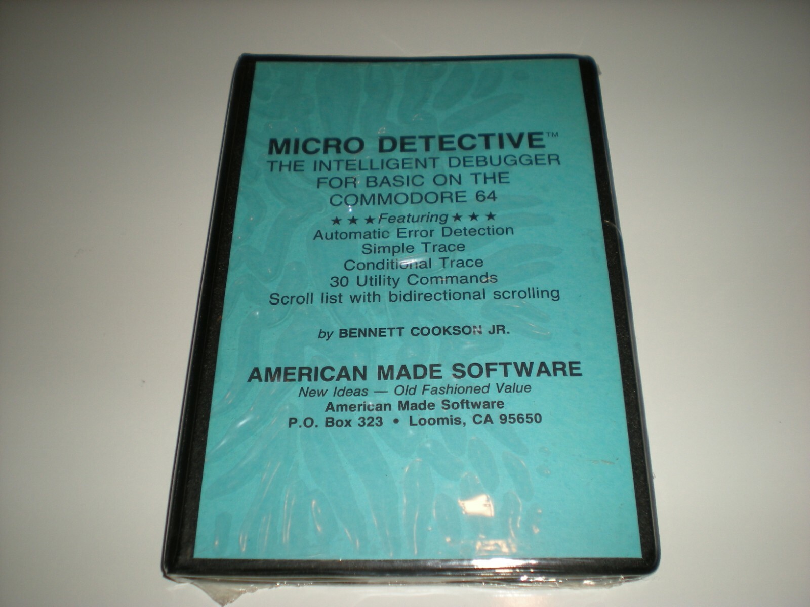 Micro Detective Intelligent BASIC Debugging program for the Commodore 64. 