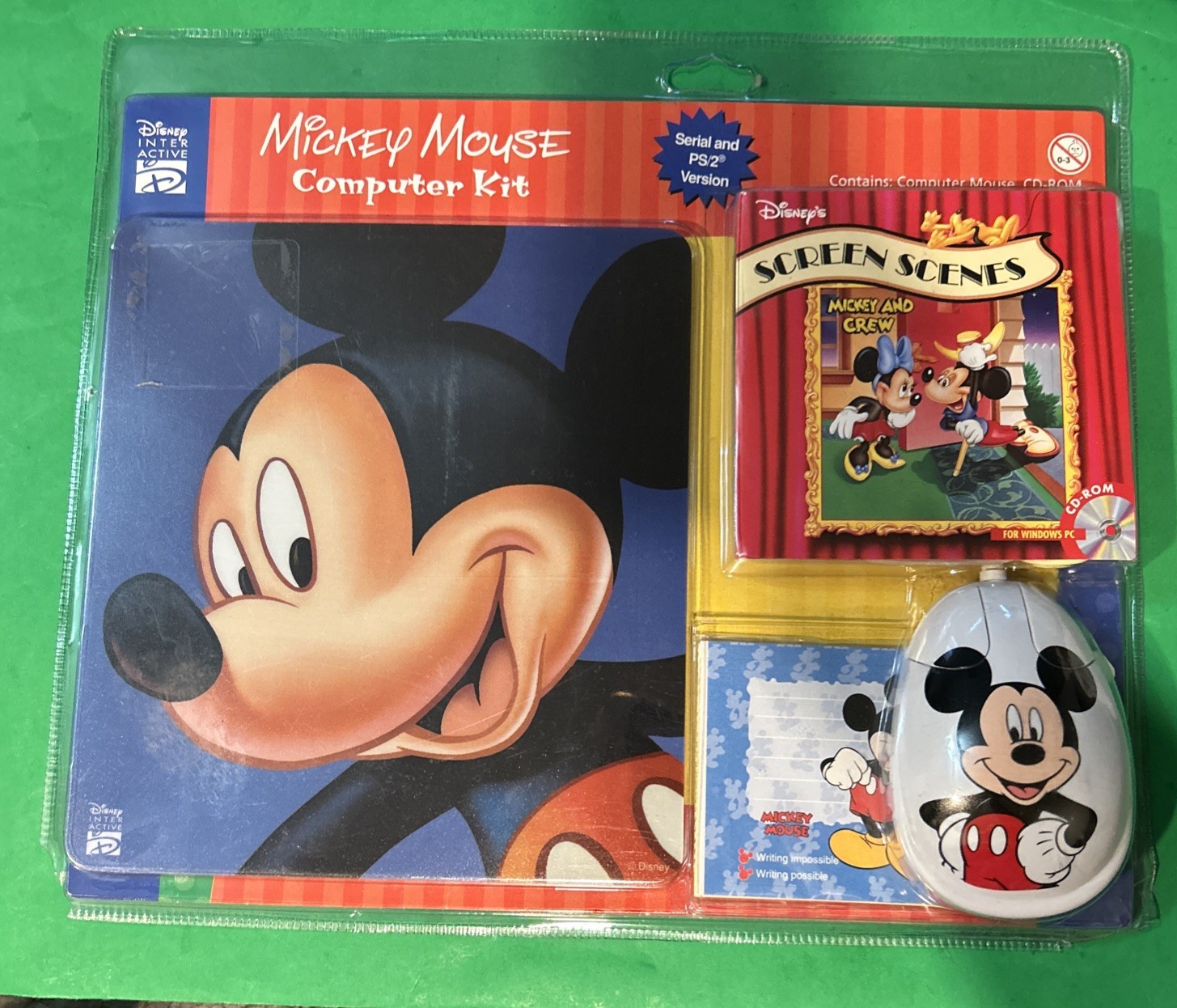 Disney Interactive Mickey Mouse Computer Kit (New) Vintage