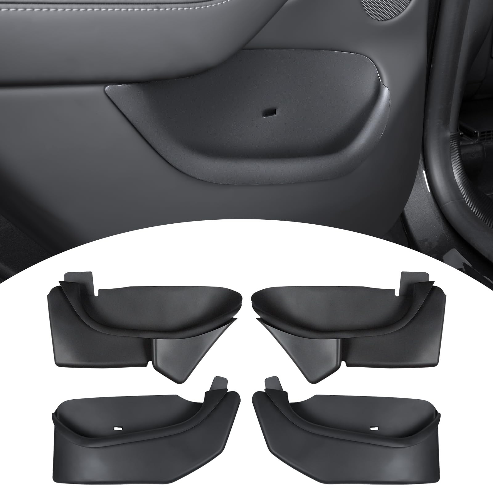 Yisuke Door Side Storage Box for Model Y Juniper, 4PCS