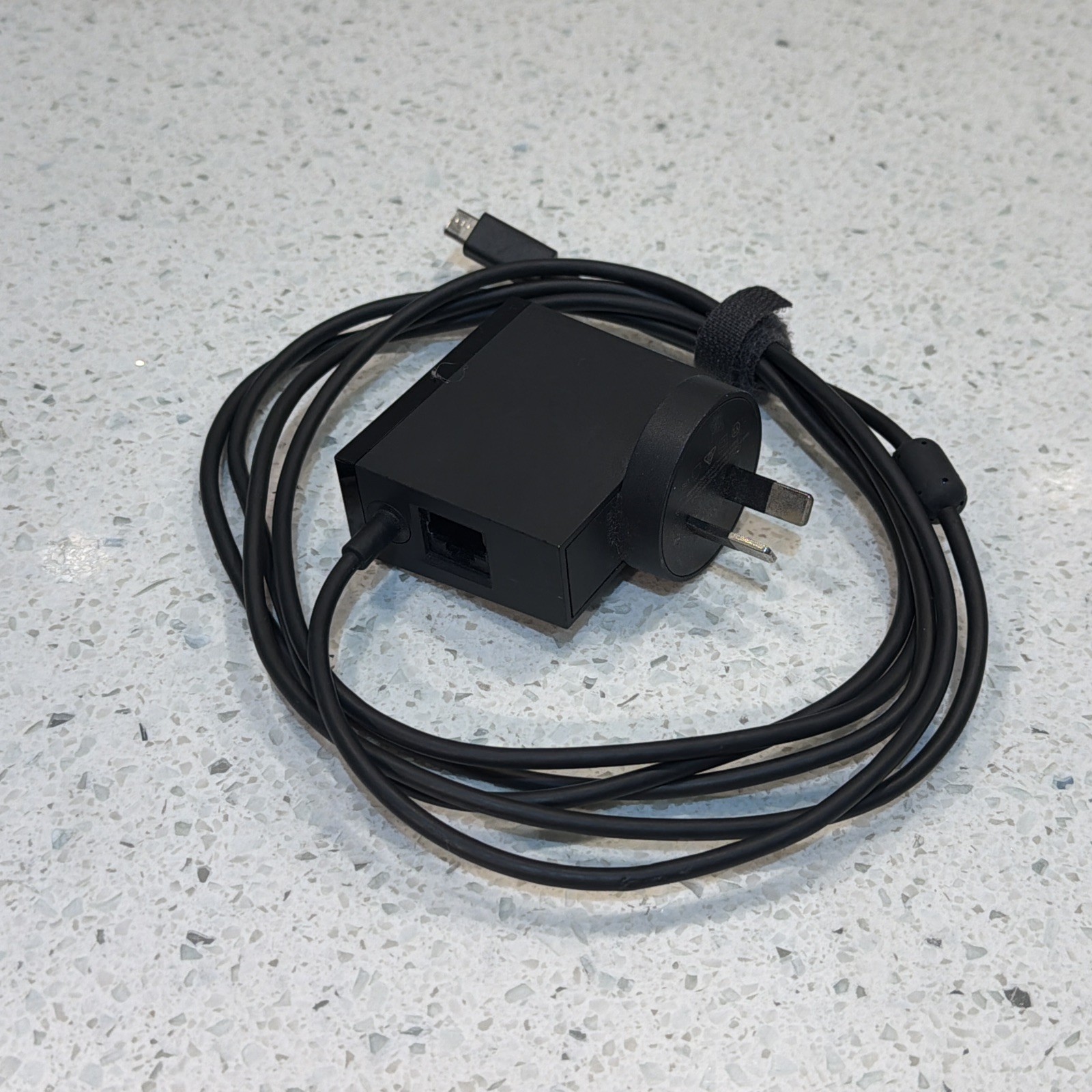 Genuine Google Chromecast Ultra AC Adapter Power Supply Wall Charger + RJ45 Port