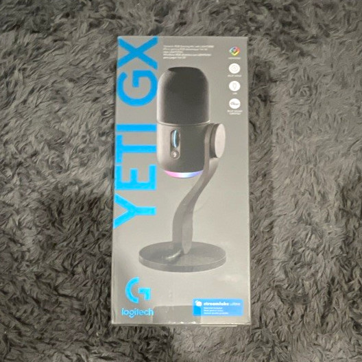 Logitech Yeti GX USB Gaming/Streaming Microphone, Black, Freestanding