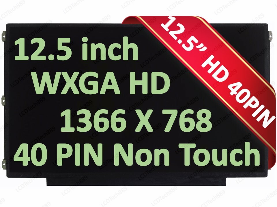 New LG PHILIPS LP125WH2(SL)(B3) laptop LED LCD screen 12.5"