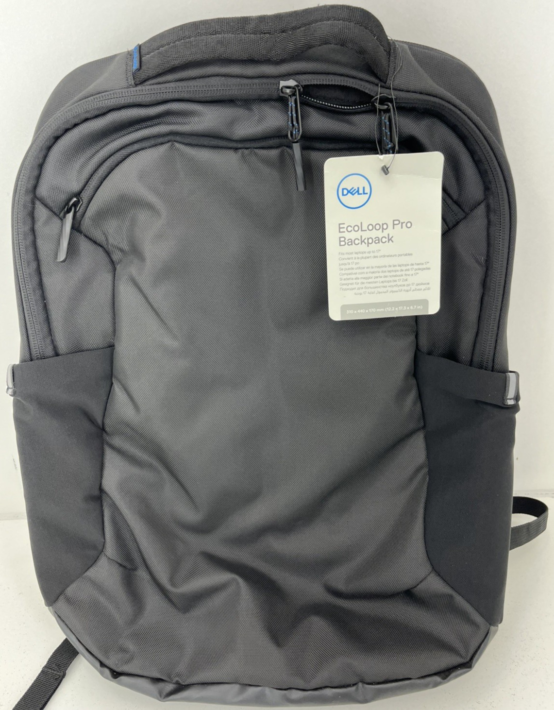 Dell CP5723 Ecoloop Pro Backpack Storage Laptop Notebook Black 12.2 17.3 6.7"