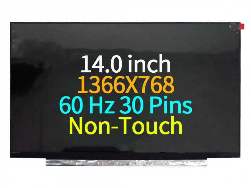 N140BGA-EB4 New for Laptop LCD Screen LED Display 14" 1366X768 60Hz 30Pin A++