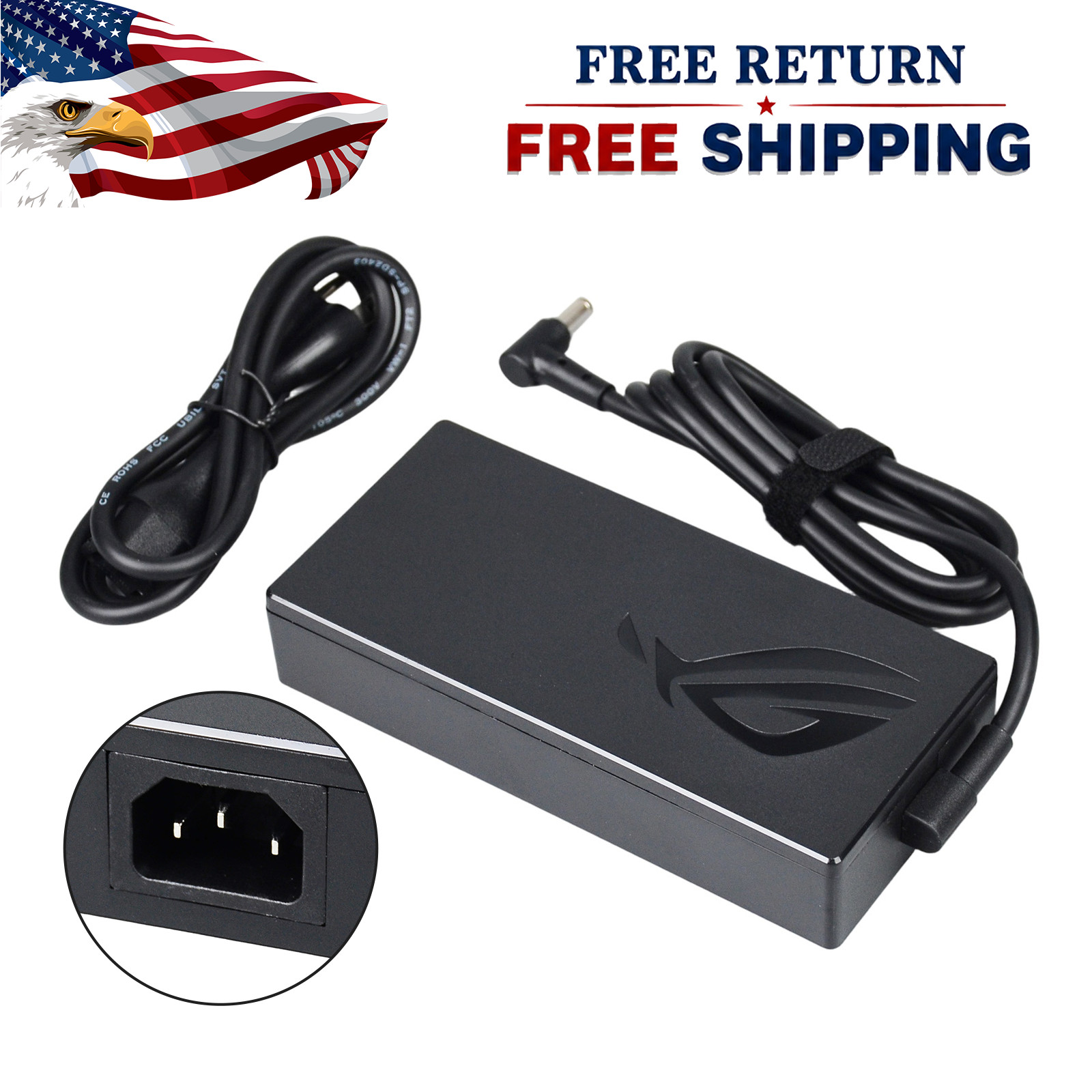 240W 20V Laptop Charger for ASUS ROG Strix SCAR Zephyrus ADP-240 EB C 6.0x3.7mm