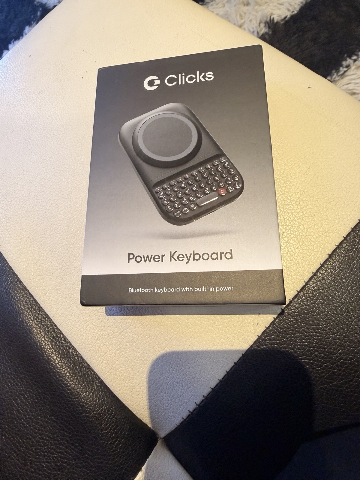 Clicks Power Keyboard Black New Open Box