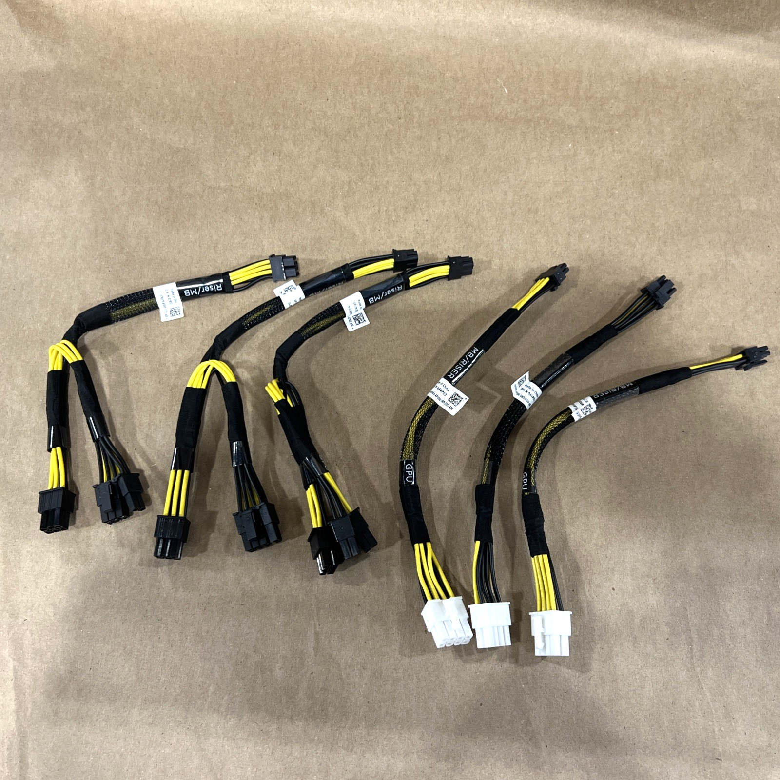 8Pin GPU Riser Power Cable Kit 04VPD3 0TR5TP 0G22FR for Dell R740 R740XD R640