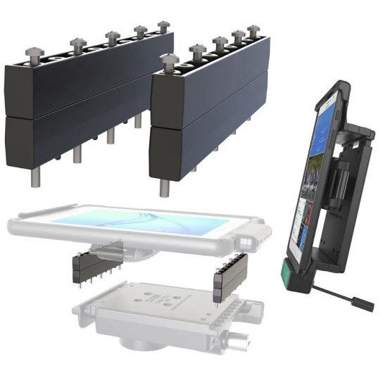 RAM 1 Set Stand Off Risers For Tab-Tite,Tab-Lock GDS® Docks RAM-HOL-TAB-RISER1U
