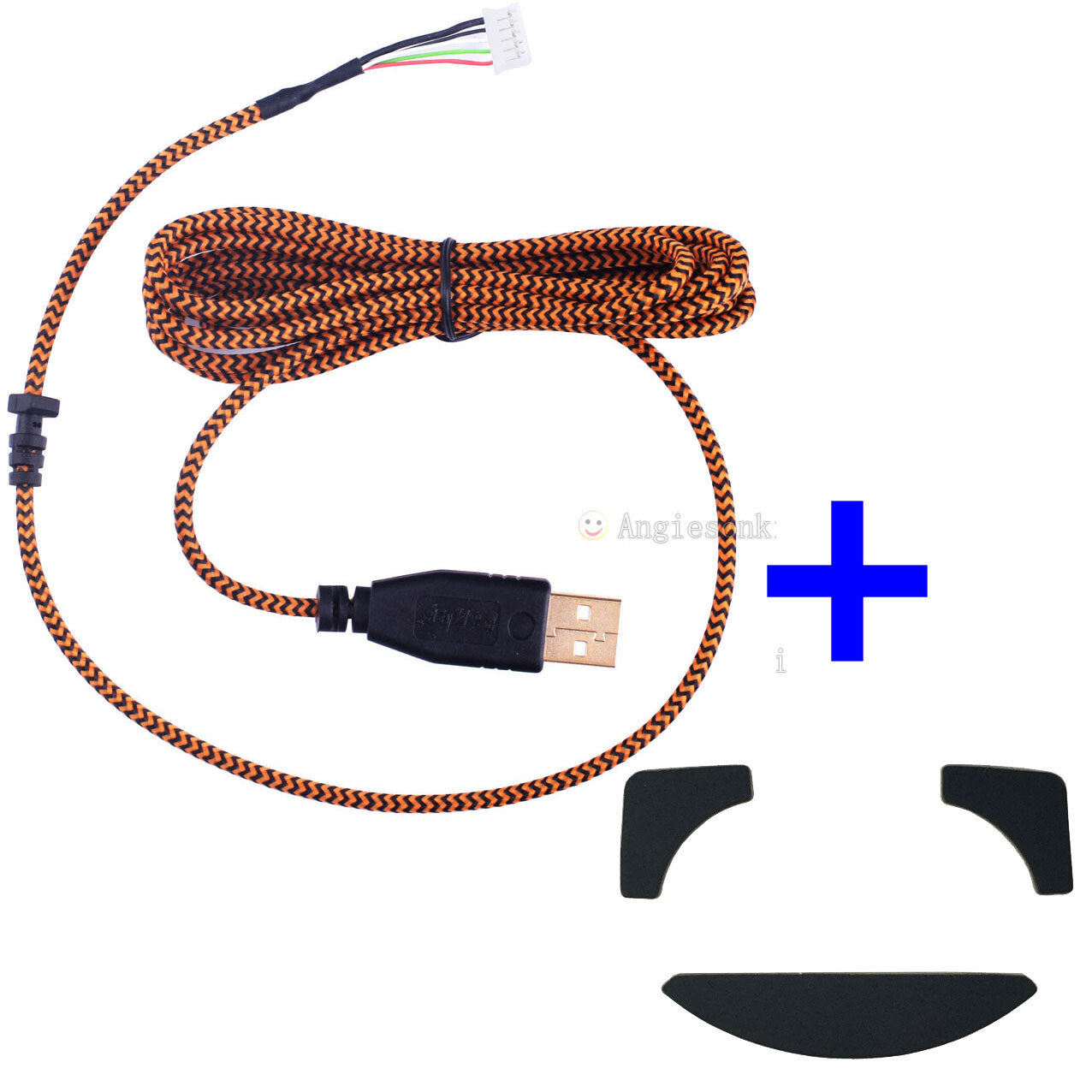 1 set Feet / Skates for Razer Overwatch DeathAdder 2013 Chroma USB  Mouse Cable